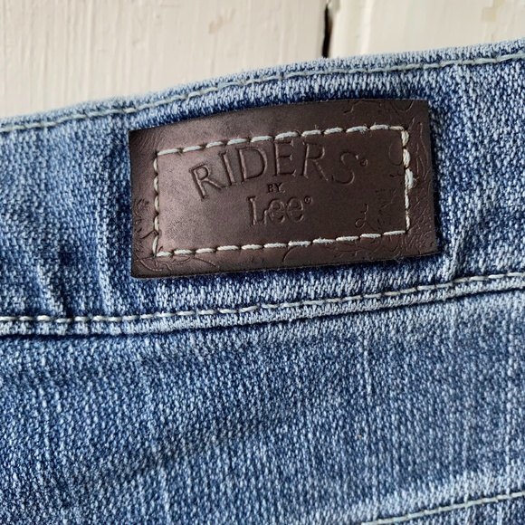 Riders Lee Classic Fit Slender Stretch Jeans 10 M - Picture 8 of 11